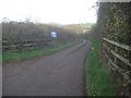 Lane to Quabbs Cottage