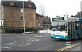 26 bus turning from Guildford Park Road into Bridge Street