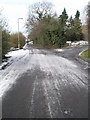 Junction of Ridgemount and the western end of Cathedral Close