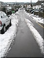 Looking south west down Benbrick Road