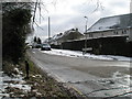 Standing by the sign for Alresford Road looking across to the one for Benbrick