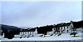 Houses at the Tormore Distillery