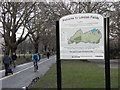 London Fields park map