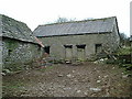 Deserted farm building