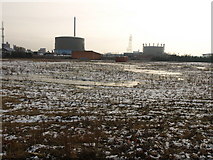 TA0931 : Snow-covered Industrial Wasteland by Andy Beecroft