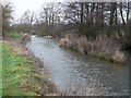 SK1018 : River Blithe south of Hamstall Ridware by Graham Taylor