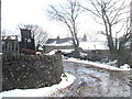 Over Wheal Farm in winter; near Taddington