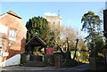 St Peter & St Paul Church entrance porch, Yalding