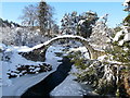 River Dulnain and the old bridge, Carrbridge