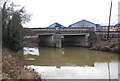 Branbridges Road crosses the River Medway, East Peckham