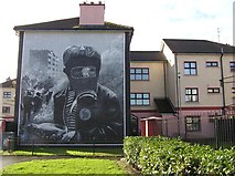 C4316 : Petrol Bomber mural, Bogside by Kenneth  Allen