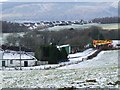 Crane on Shielhill Road