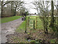 Sign for Bucks Farm