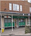 Post Office - Swinnow Lane - as snow begins to fall