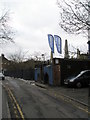 Looking southwards down Bury Street