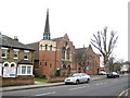 TQ1073 : Feltham: Christ Church by Nigel Cox