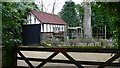 Garage and summerhouse at Hazel Lodge