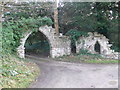 Gothic arch, Pontruffydd Hall