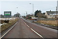 Kirriemuir / Blairgowrie Road, entering New Alyth