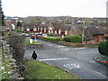 Looking NE from top of Roman walls, Caerwent