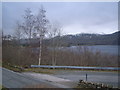 A view across Loch Rannoch on a cold day