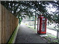 Cholderton: telephone box