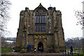 The west tower - Priory Church of St Mary and St Cuthbert