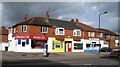 Row of shops, Lawrence Street