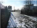 Glade Lane Foot bridge over the Brentford Branch Line