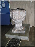 SU9877 : The font at St Mary the Virgin, Datchet by Basher Eyre