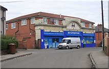 SE4421 : Former Pontefract Industrial & Co-operative Society Shop - Love Lane by Betty Longbottom