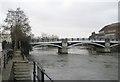 Westwards view along the river from Thames Street