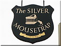 TQ3181 : Sign for The Silver Mousetrap by Mike Quinn