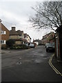 Looking along Love Lane towards The Old House at Home