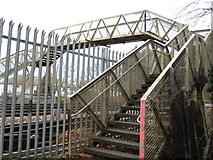 TQ2162 : Ewell: Old Schools Lane footbridge by Nigel Cox