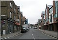 Looking southwards down St Leonard