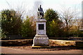 Peter Reid Statue in Reid Park, Forfar