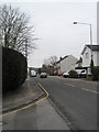 Looking from Robin Willis Way  towards The Jolly Gardeners