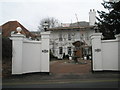 Scaffolding on Datchet House