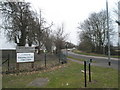 Looking along Riding Court Road from London Road