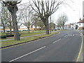 Looking along Horton Road towards The Green