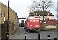 Parcelforce lorry by The Waterman Arms