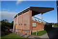 Bluemantle stand Nevill Ground