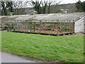 Chicken sheds at Little Farthingloe Farm