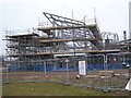 TQ5476 : New School construction in The Bridge by David Anstiss