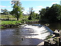 R6457 : River Mulkear Weir, Annacotty by Jim Cornwall