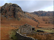 SD2897 : The Bell and ruins of Bell Cottage by Andrew Hill