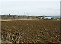 2009 : Ploughed field and farm, Chippenham Lane