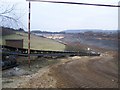 Sand pit and conveyor, Hansons Quarry