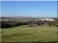 Looking Down to Heighton Farm